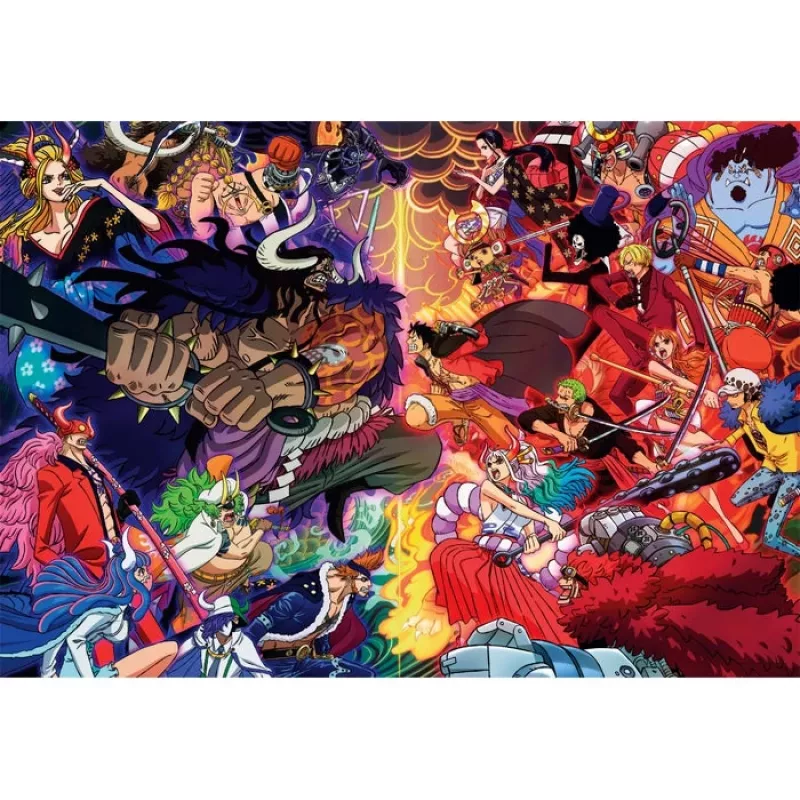 Clementoni Impossible One Piece dėlionė 1000 vnt Animaciniai filmai