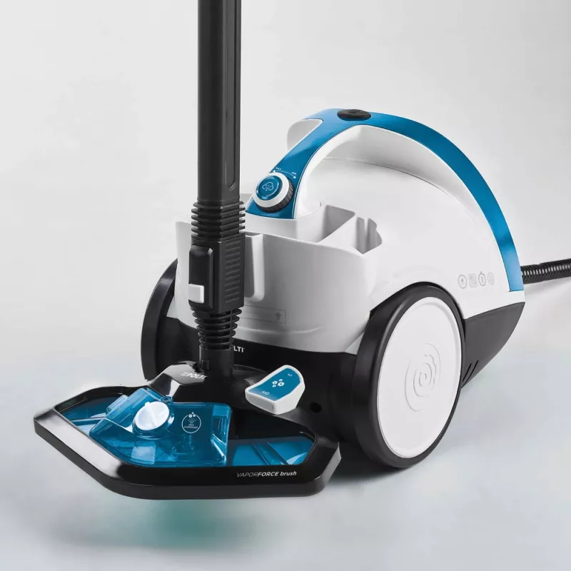 Polti Vaporetto Smart 100_B cilindrinis garinis valytuvas 1500 W mėlynas, baltas