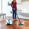 Polti Vaporetto Smart 100_B cilindrinis garinis valytuvas 1500 W mėlynas, baltas
