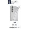 Cellularline Fine - Samsung Galaxy A37, skaidrus, silikoninis dėklas