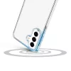 Cellularline Clear Protect dėklas Samsung Galaxy A57 su guminiais kraštais
