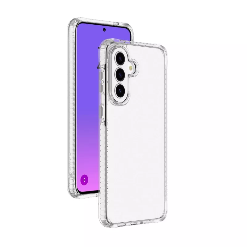Cellularline Ultra Strong - Samsung Galaxy A57 itin apsauginis permatomas dėklas su smūgius sugeriančiais kraštais ir oro kameromis