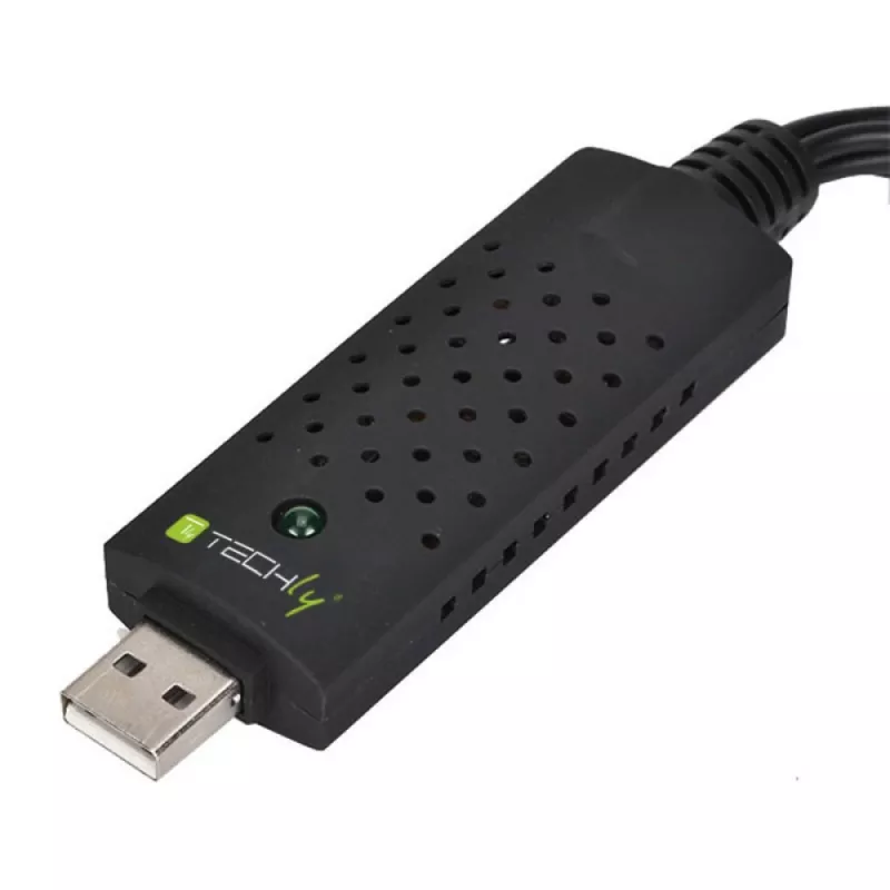 Techly I-USB-VIDEO-700TY vaizdo signalo keitiklis 720 x 576 pikselių