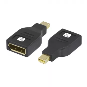 Techly IADAP DP-MDP2 adapteris keitiklis DisplayPort Mini DisplayPort juodas