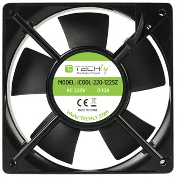 Techly ICOOL-220-1225Z ventiliatoriaus modulis 120x120x25 mm 220V