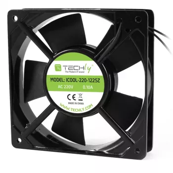Techly ICOOL-220-1225Z ventiliatoriaus modulis 120x120x25 mm 220V