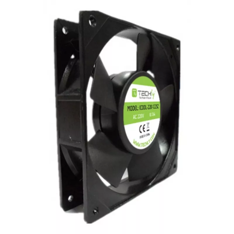 Techly ICOOL-220-1225Z ventiliatoriaus modulis 120x120x25 mm 220V