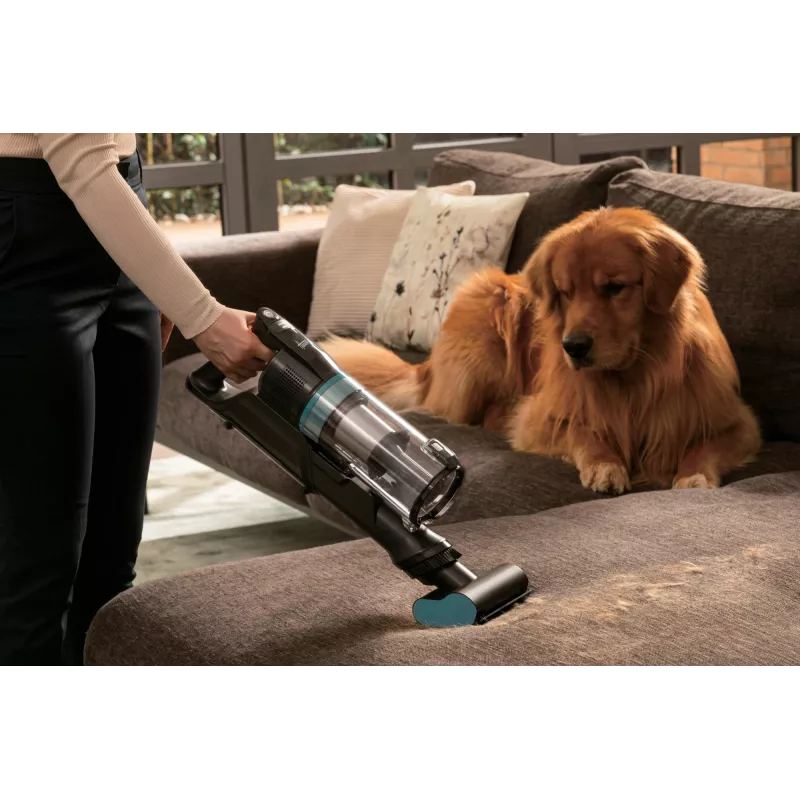 Hoover HF1P10PX 011 belaidis lazdinis dulkių siurblys, 165 W, 0.7 l, juodas/turquoise