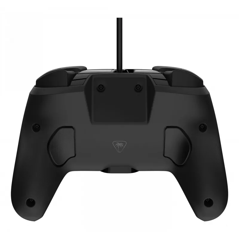 Laidinis žaidimų valdiklis Turtle Beach Rematch, skirtas Nintendo Switch 2 – USB‑C, 3 m laidas, galinis mygtukas, D-padas, juoda