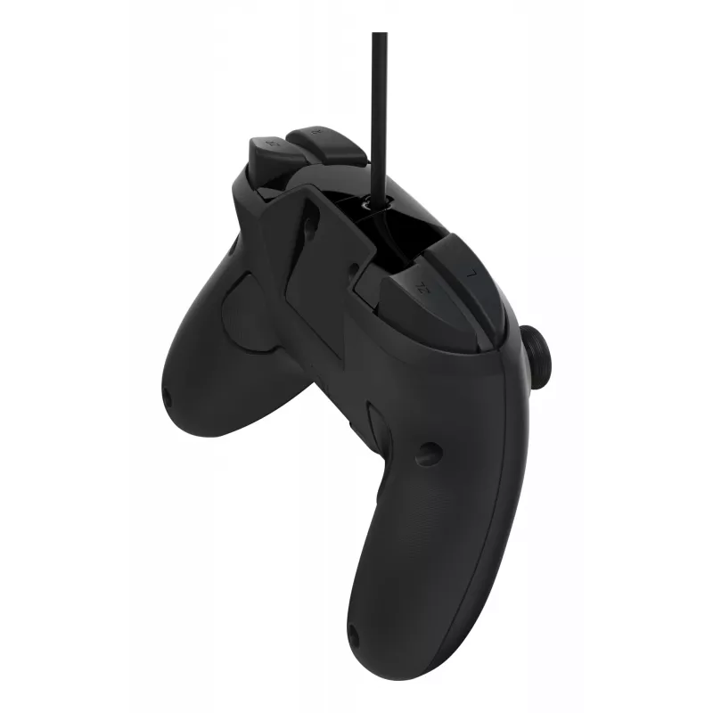 Laidinis žaidimų valdiklis Turtle Beach Rematch, skirtas Nintendo Switch 2 – USB‑C, 3 m laidas, galinis mygtukas, D-padas, juoda