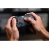 Laidinis žaidimų valdiklis Turtle Beach Rematch, skirtas Nintendo Switch 2 – USB‑C, 3 m laidas, galinis mygtukas, D-padas, juoda