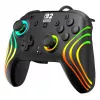 Žaidimų pultas Turtle Beach Afterglow Wave Black, laidinis RGB, USB-C, 3 m, skirta Nintendo Switch / Switch 2