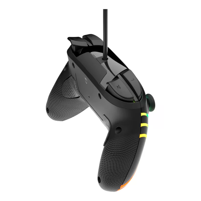 Žaidimų pultas Turtle Beach Afterglow Wave Black, laidinis RGB, USB-C, 3 m, skirta Nintendo Switch / Switch 2
