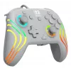 Prievadinis RGB žaidimų valdiklis Turtle Beach Afterglow Wave pilka – USB-C, 3 m laidas, skirta Nintendo Switch / Switch 2 / Switch OLED