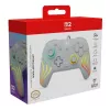 Prievadinis RGB žaidimų valdiklis Turtle Beach Afterglow Wave pilka – USB-C, 3 m laidas, skirta Nintendo Switch / Switch 2 / Switch OLED