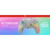 Prievadinis RGB žaidimų valdiklis Turtle Beach Afterglow Wave pilka – USB-C, 3 m laidas, skirta Nintendo Switch / Switch 2 / Switch OLED