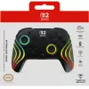 Belaidis RGB žaidimų valdiklis Turtle Beach Afterglow Wave Black, skirtas Nintendo Switch 2 – Bluetooth / USB-C, įmontuota baterija 20 h, 3 m laidas