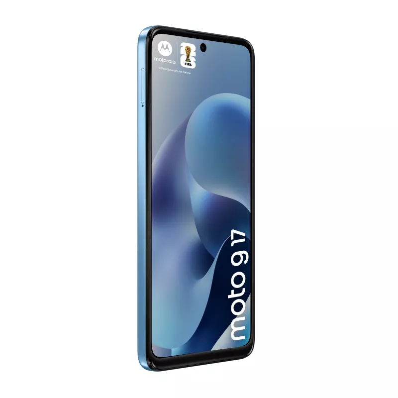Išmanusis telefonas Motorola moto g17 17,1 cm (6,72 col.) Dual SIM Android 15 USB Type-C 8 GB 128 GB 5200 mAh Mėlyna