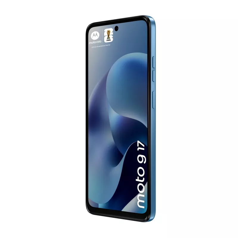 Išmanusis telefonas Motorola moto g17 17,1 cm (6,72 col.) Dual SIM Android 15 USB Type-C 8 GB 128 GB 5200 mAh Mėlyna