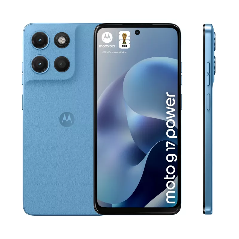 Išmanusis telefonas Motorola moto g17 power 17,1 cm (6,72 col.) Full HD+ Hybrid Dual SIM Android 15 USB Type-C 8 GB RAM 256 GB 6000 mAh Mėlynas