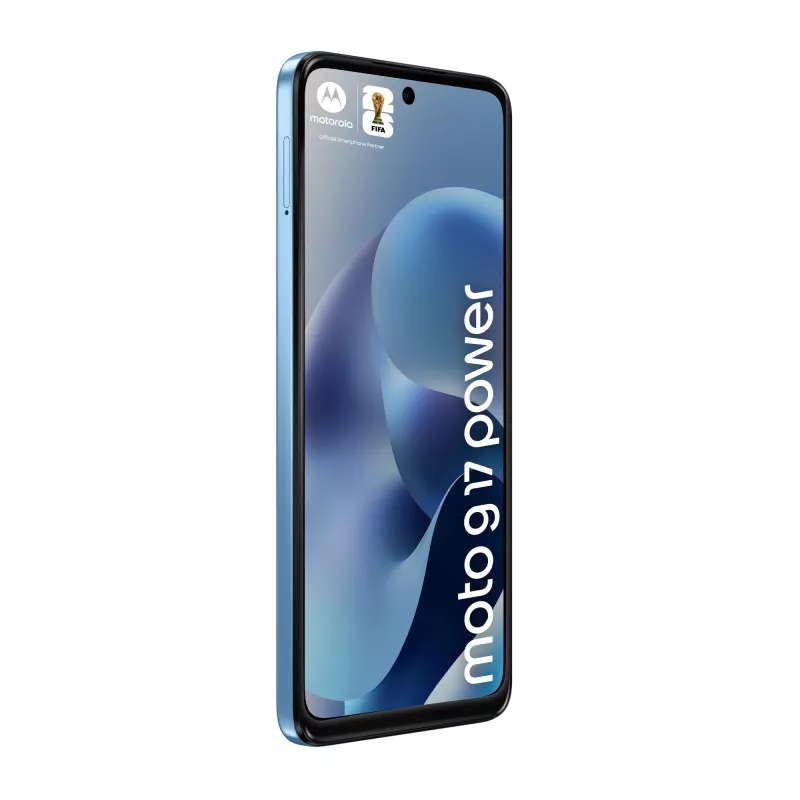 Išmanusis telefonas Motorola moto g17 power 17,1 cm (6,72 col.) Full HD+ Hybrid Dual SIM Android 15 USB Type-C 8 GB RAM 256 GB 6000 mAh Mėlynas