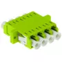 ACT šviesolaidinis LC duplex adapteris daugiamodis OM5 flanšas EA1019