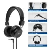 ACT AC9300 sulankstomos stereo ausinės su 3,5 mm lizdu