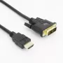 ACT AK3737 HDMI (A tipas) – DVI-D vaizdo kabelio adapteris 5 m, juodas