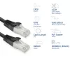 ACT FB8103 Cat8 U/FTP (STP) tinklo kabelis 3 m, RJ-45 į RJ-45, juodas