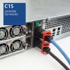ACT maitinimo laidas C14 IEC Lock+ Dual Locking - C15 IEC Lock+ mėlynas 1 m, PC3870