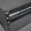 ACT Black 5 m U/UTP CAT6A LSZH Slimline jungiamasis laidas su RJ45 jungtimis 90° žemyn iki 90° žemyn