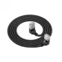 ACT DD7900 Cat6a U/UTP jungiamasis kabelis 0,5 m RJ-45 juodas