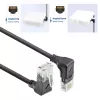 Tinklo jungiamasis laidas ACT DD7905 Cat6a U/UTP 5 m Juodas RJ-45