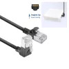 Tinklo kabelis ACT DA4903 Cat6a U/FTP (STP) juodas 3 m su RJ-45 auksuotais kontaktais