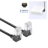 Tinklo kabelis ACT DA6903 Cat6a U/FTP (STP) RJ-45 į RJ-45 juodas 3 m