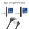 ACT tinklo kabelis DA7930 Cat6a U/FTP (STP) juodas 0,15 m su RJ-45 paauksuotais kontaktais