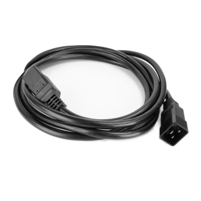 Maitinimo laidas ACT C20–C21 IEC60320 juodas 2,5 m, 16 A, 250 V