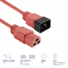 Maitinimo laidas ACT C20–C21 IEC60320 raudonas 1,5 m, 250 V 16 A