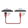 Maitinimo laidas ACT C20–C21 IEC60320 raudonas 1,5 m, 250 V 16 A