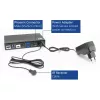 KVM jungiklis ACT 2 prievadų USB-C/HDMI 4K@60Hz AC7922 su USB klaviatūra/pele, HDMI vaizdu, 100W PD