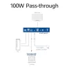 KVM jungiklis ACT 2 prievadų USB-C/HDMI 4K@60Hz AC7922 su USB klaviatūra/pele, HDMI vaizdu, 100W PD