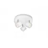 Sieninis/lubinis prožektorius Philips Dimmable LED Star 3x 16,5W, 2700K, 1500 lm, IP20, Baltas
