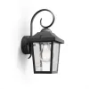Sieninis lauko šviestuvas Philips myGarden Buzzard 60W E27 juodas aliuminis (be lemputės)