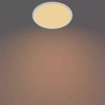 Philips Functional Super Slim 18 W LED lubos šviestuvas, apvalus, baltas, nekeičiamas šviesos šaltinis, 220–240 V