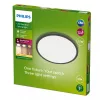 Philips Superslim lubinis šviestuvas 15W, juodas, metalas, plastikas, IP54, terasa, sodas, II, modernus