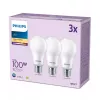 Philips lemputė 100W A65 E27 x3, 13 W, 100 W, E27, 1521 lm, 15000 h, Šilta balta