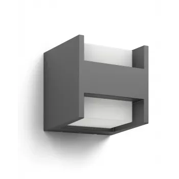 Signify Philips Arbour sieninis lauko šviestuvas 3.8W LED antracitas