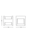 Signify Philips Arbour sieninis lauko šviestuvas 3.8W LED antracitas