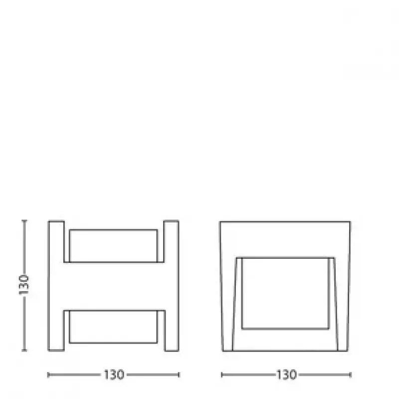 Signify Philips Arbour sieninis lauko šviestuvas 3.8W LED antracitas