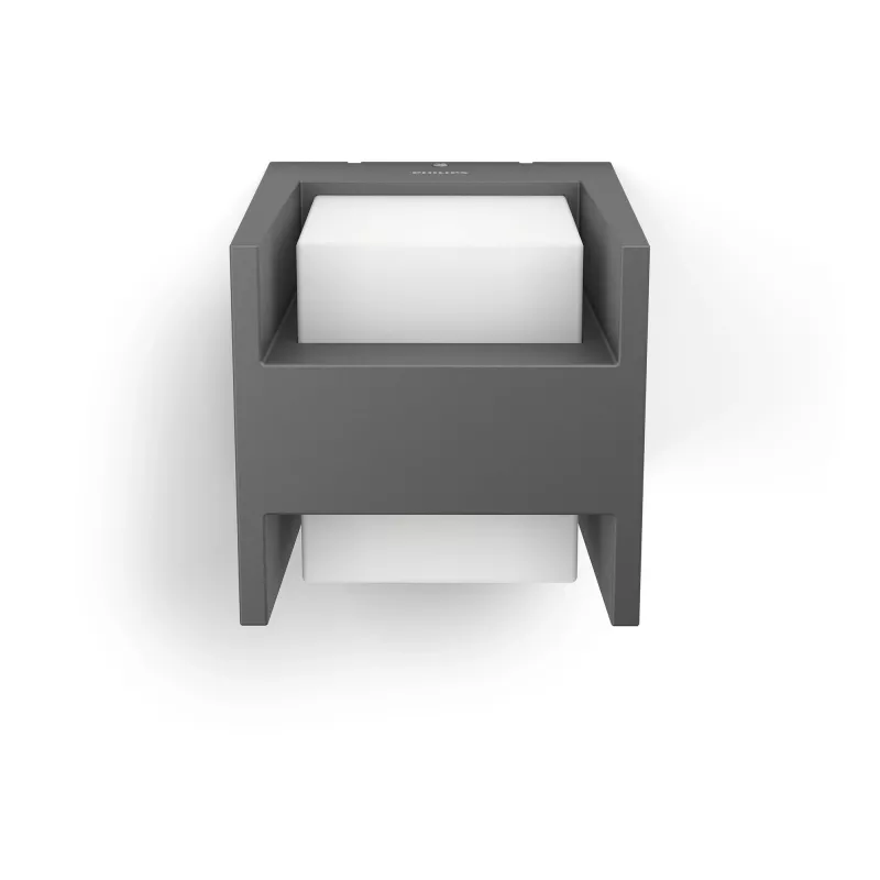 Signify Philips Arbour sieninis lauko šviestuvas 3.8W LED antracitas